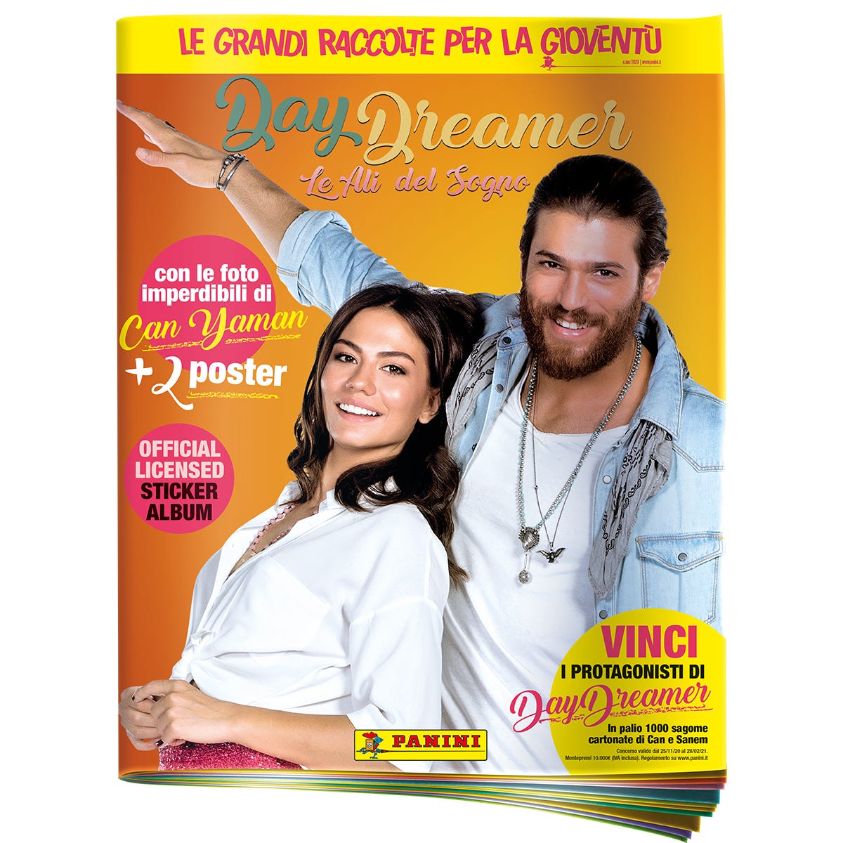 ALBUM CON POSTER DAYDREAMER – LE ALI DEL SOGNO PANINI