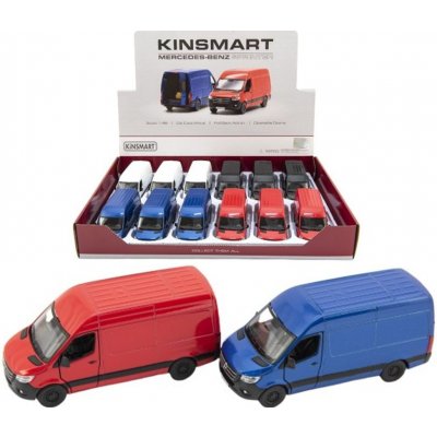 MODELLINO MERCEDES - BENZ SPRINTER KINSMART IN METALLO 4 COLORI DIVERSI