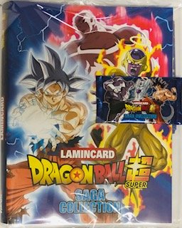 Raccoglitore album lamincard Dragonball Saga Collection